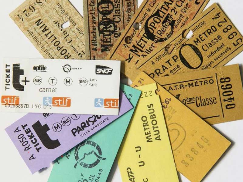 انواع بلیط مترو پاریس